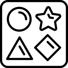 Baby Puzzle Editable Svg Line Art, Free Vectors File